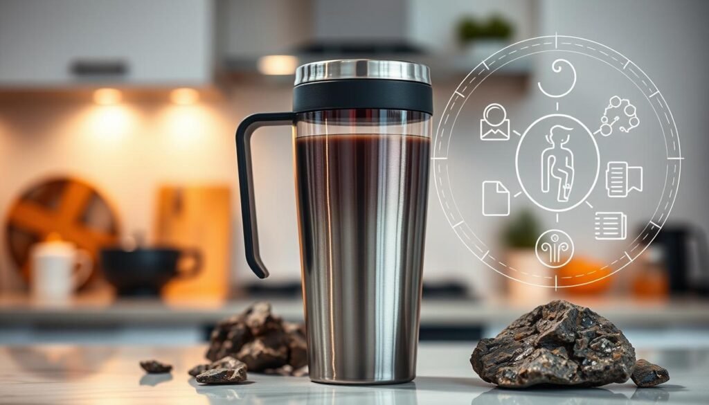 are travel mugs with manganese on them safe