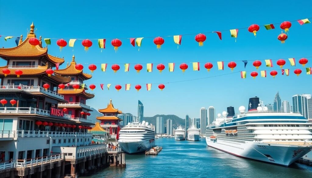 cruise ports in china