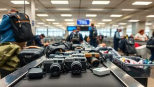 does disposable cameras travel through airport security