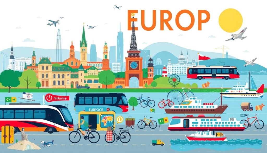 europe transportation options