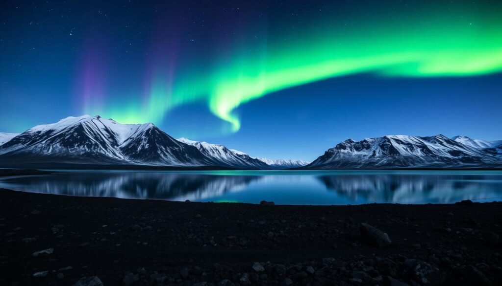 best place and time to see northern lights in iceland