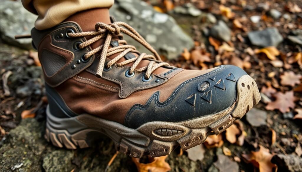 wear and tear on hiking footwear